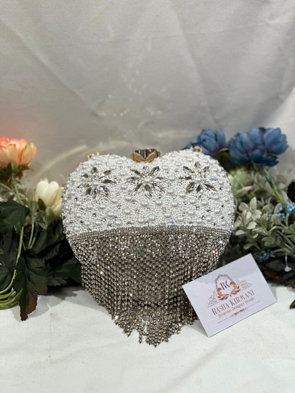 Luxury Embellished Bridal Clutch Bags for Women | Wedding Party Potli & Crystal Evening Clutch Collection
