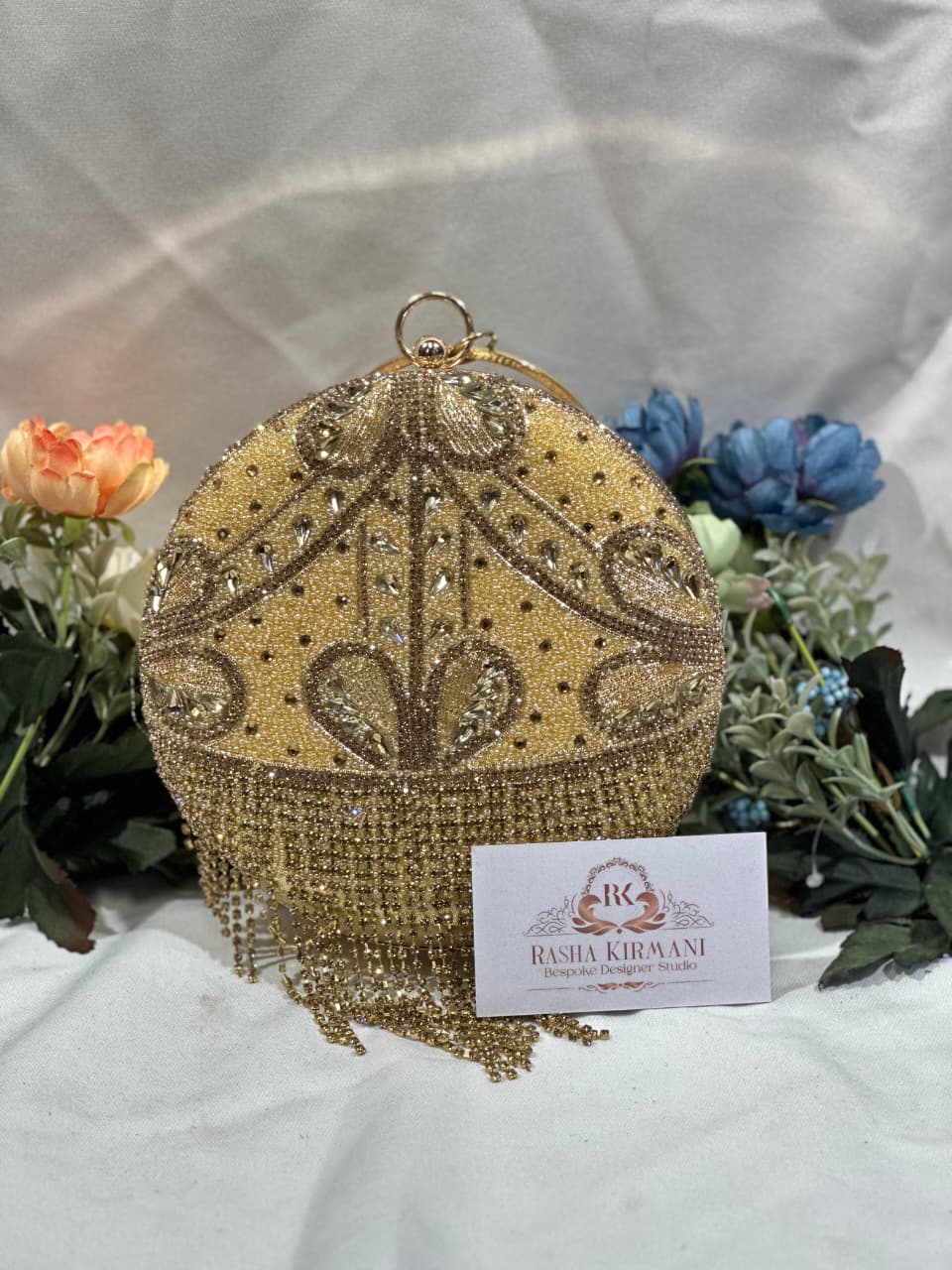 Luxury Embellished Bridal Clutch Bags for Women | Wedding Party Potli & Crystal Evening Clutch Collection