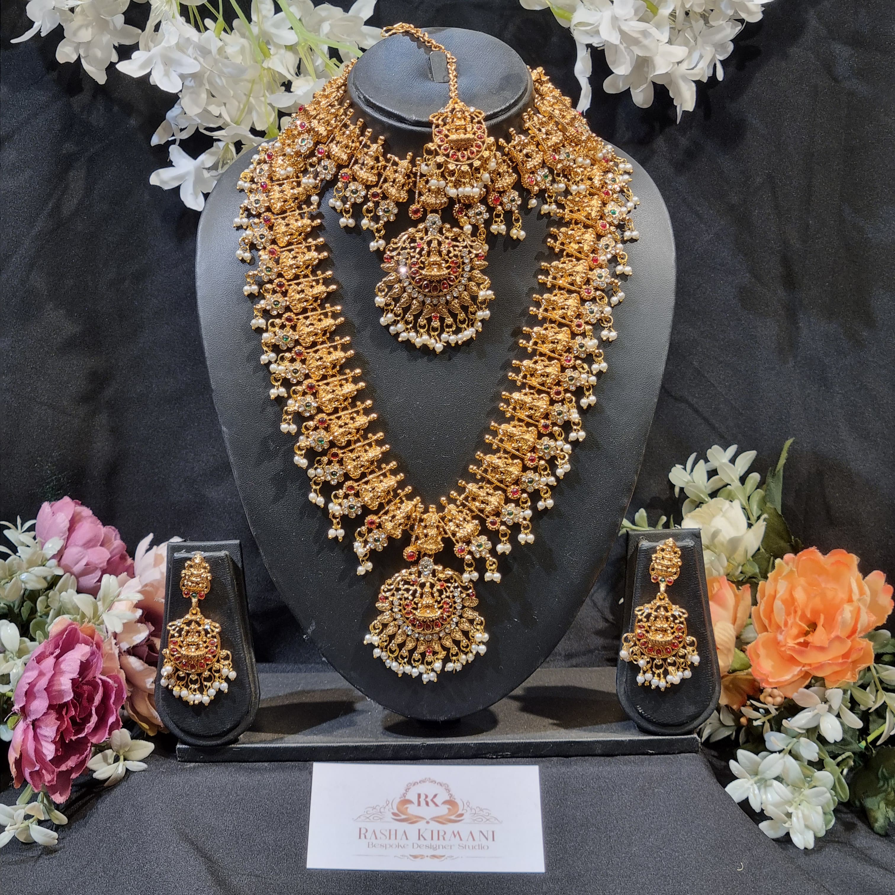 Designer Bridal Necklace Set Combo (18 Styles) – Heavy Wedding Haar Collection for Women