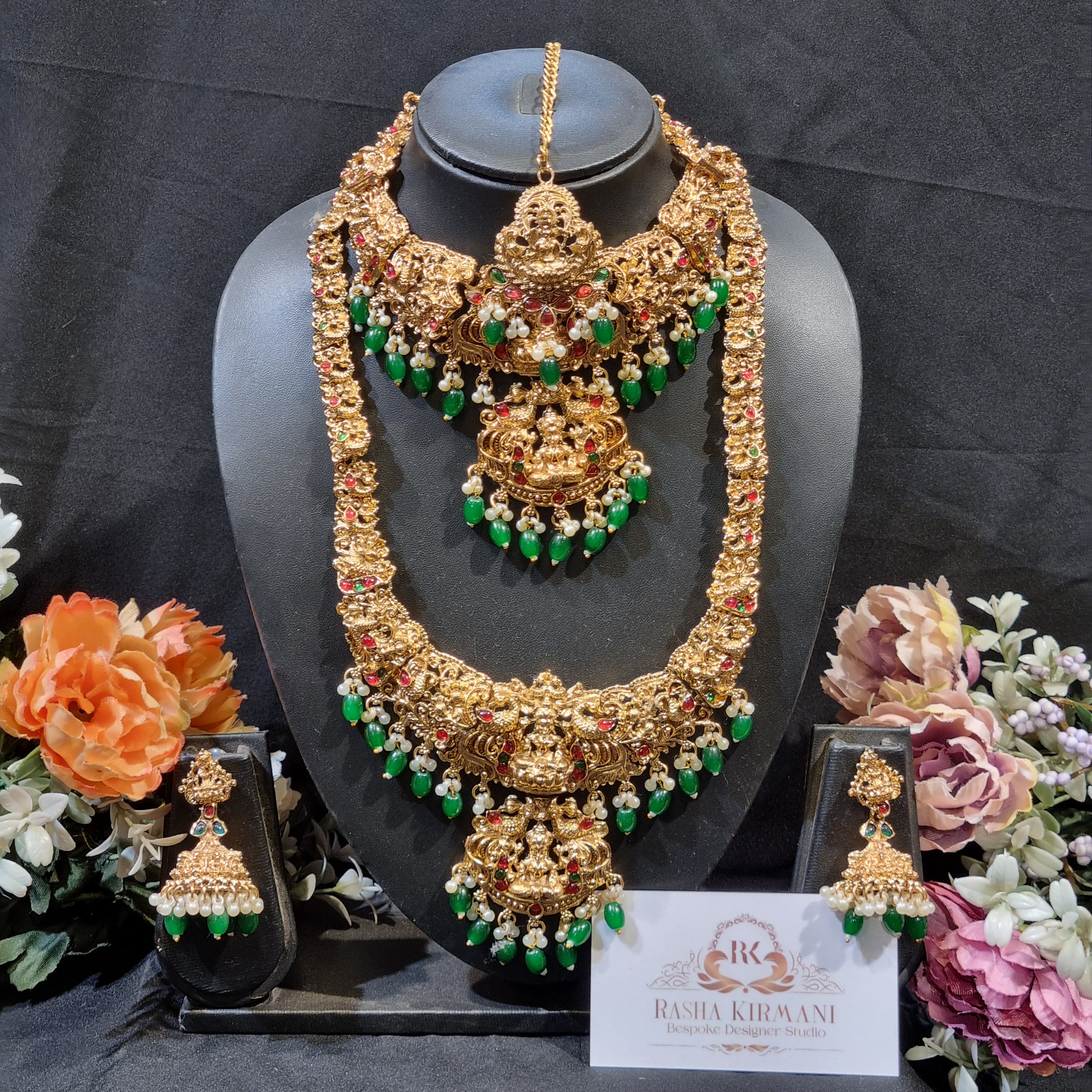 Designer Bridal Necklace Set Combo (18 Styles) – Heavy Wedding Haar Collection for Women