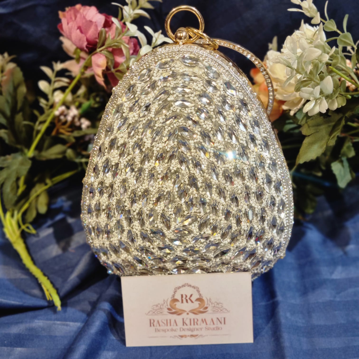Luxury Embellished Bridal Clutch Bags for Women | Wedding Party Potli & Crystal Evening Clutch Collection