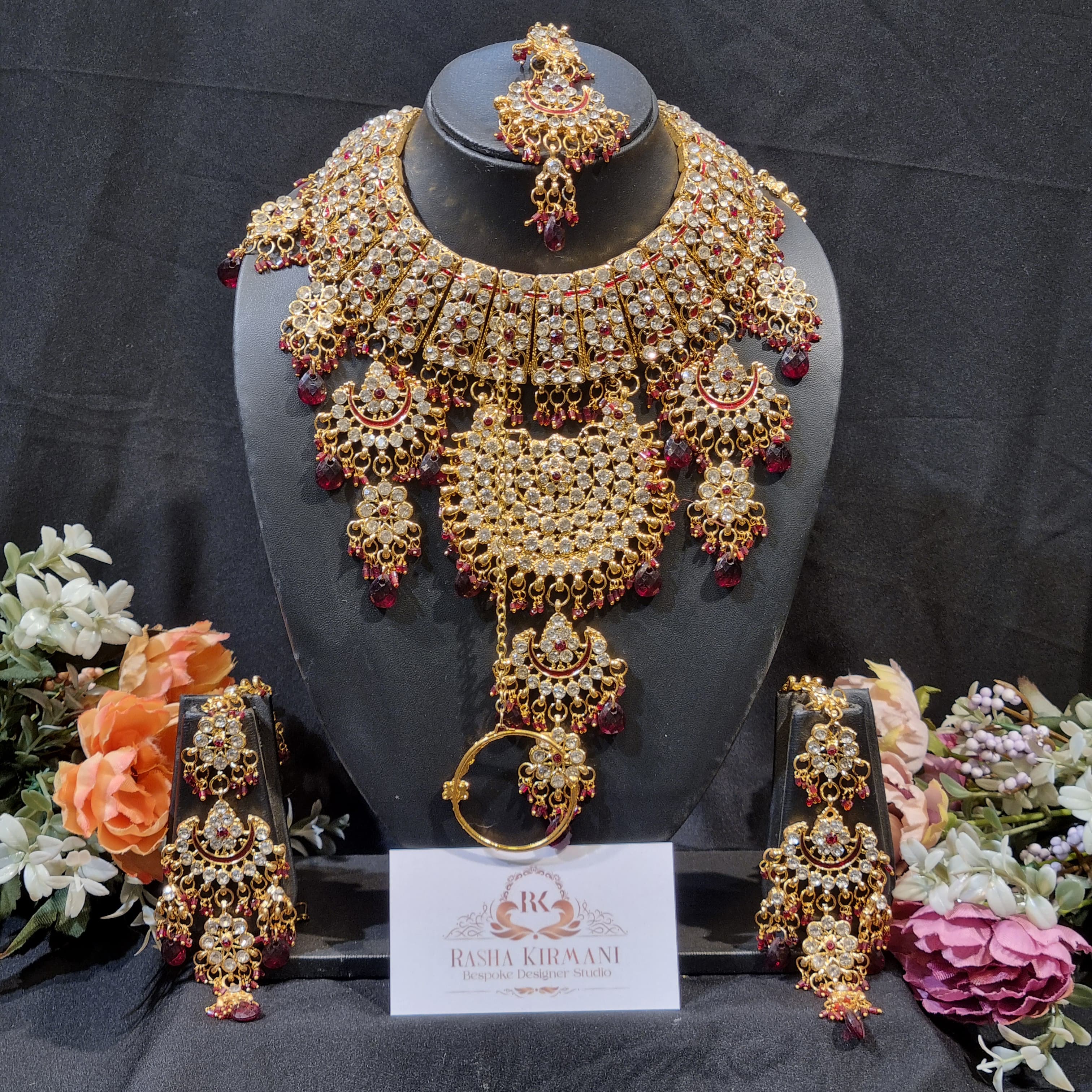 Designer Bridal Necklace Set Combo (18 Styles) – Heavy Wedding Haar Collection for Women