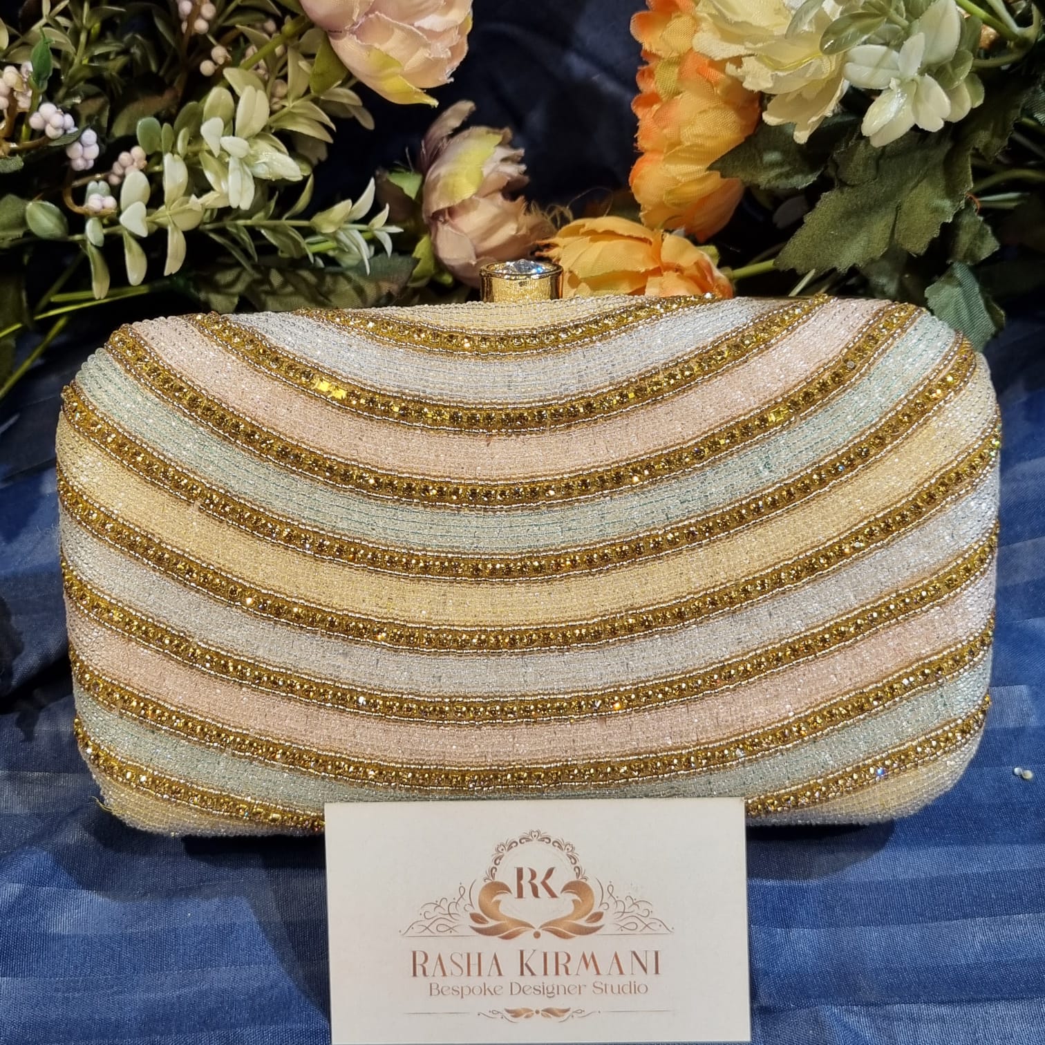 Luxury Embellished Bridal Clutch Bags for Women | Wedding Party Potli & Crystal Evening Clutch Collection