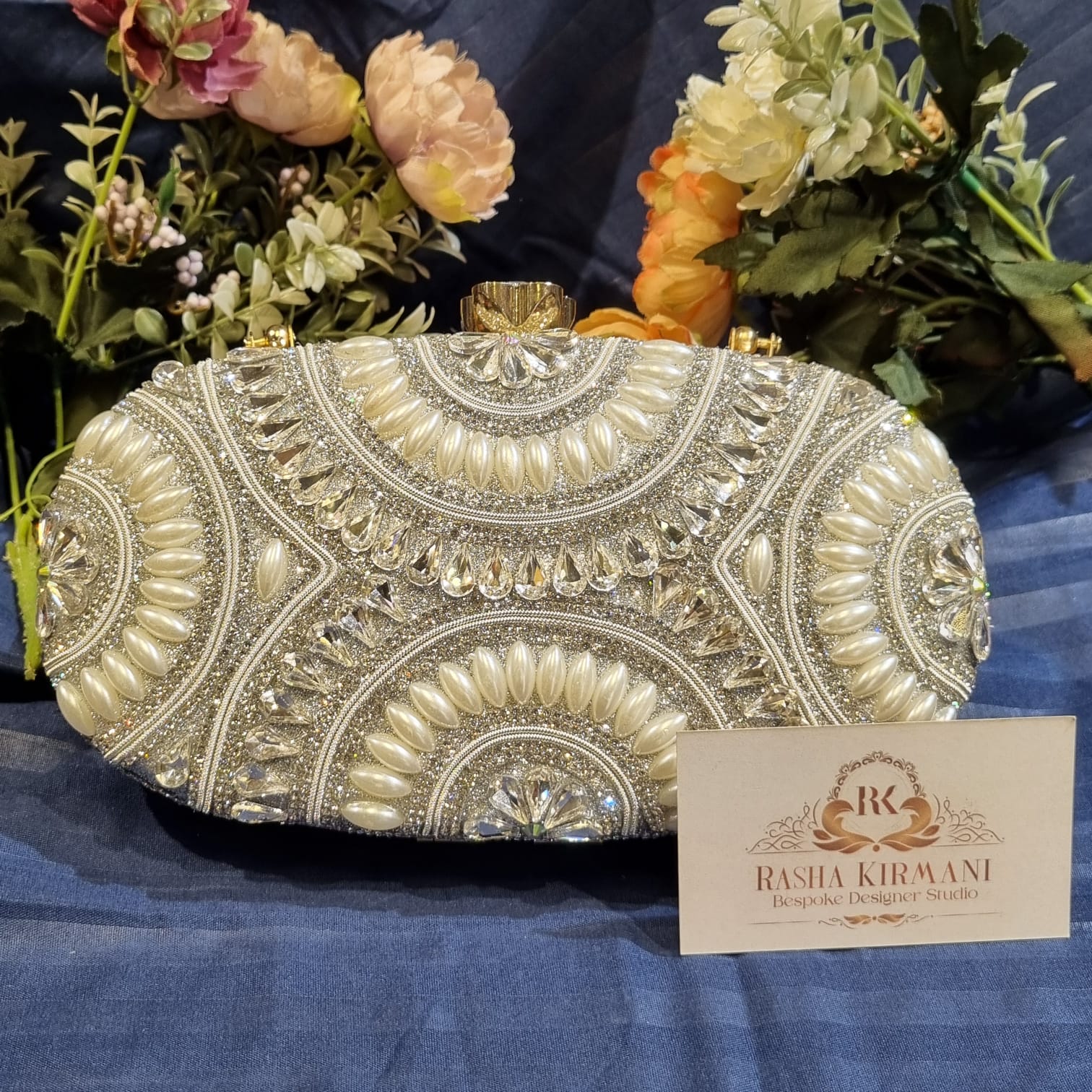 Luxury Embellished Bridal Clutch Bags for Women | Wedding Party Potli & Crystal Evening Clutch Collection