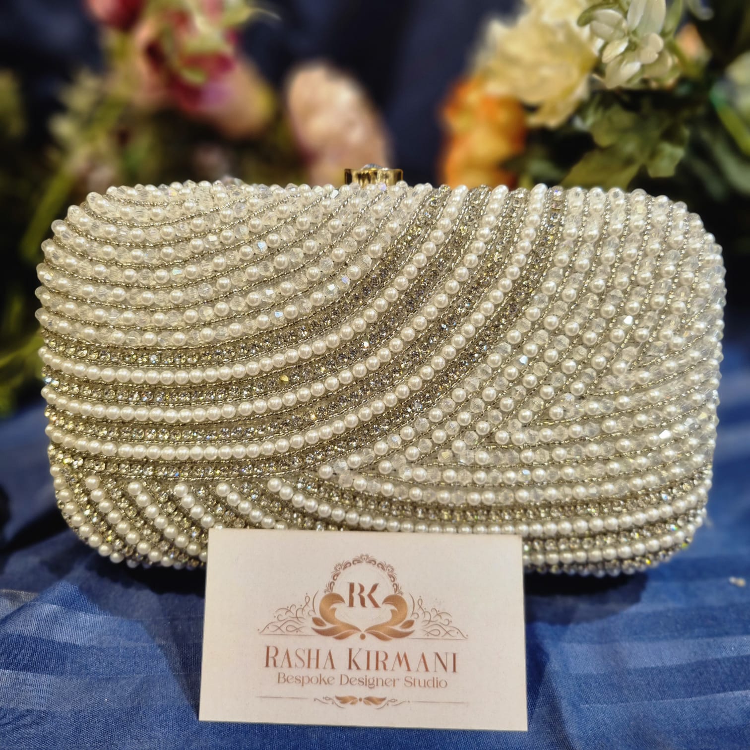 Luxury Embellished Bridal Clutch Bags for Women | Wedding Party Potli & Crystal Evening Clutch Collection