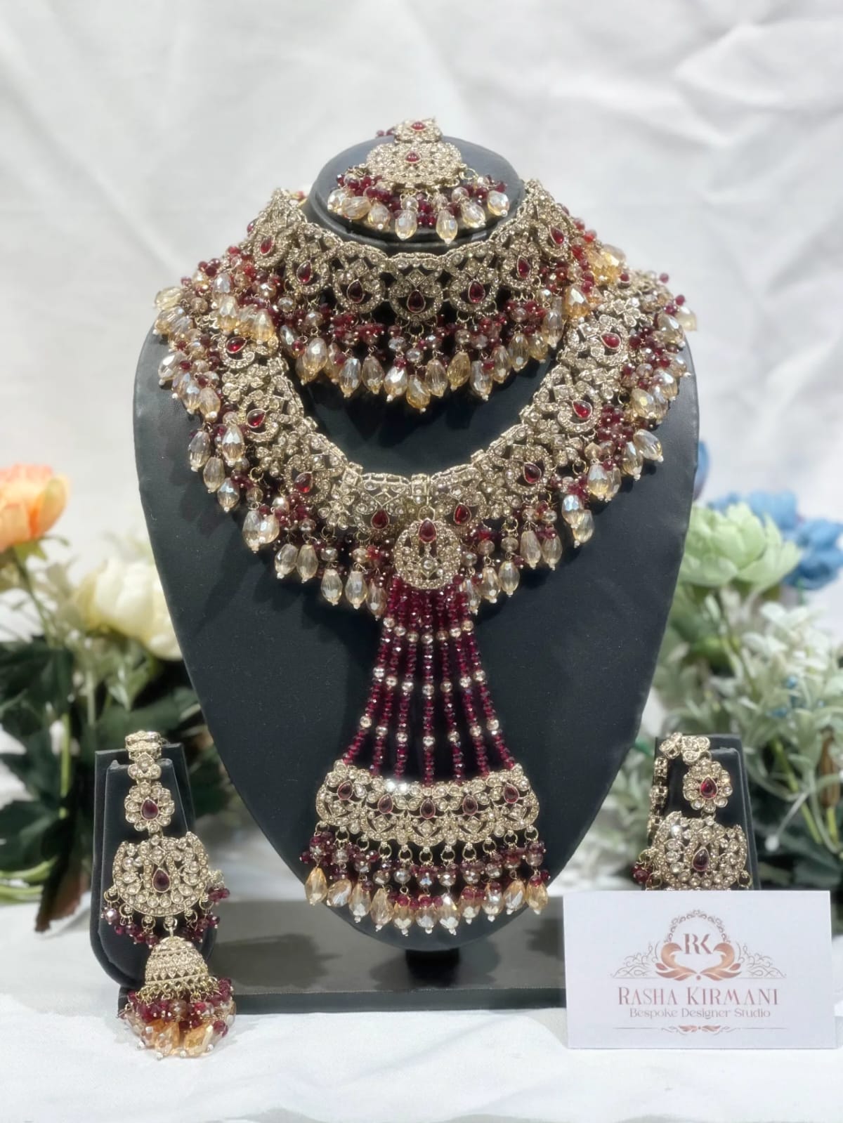 Designer Bridal Necklace Set Combo (18 Styles) – Heavy Wedding Haar Collection for Women