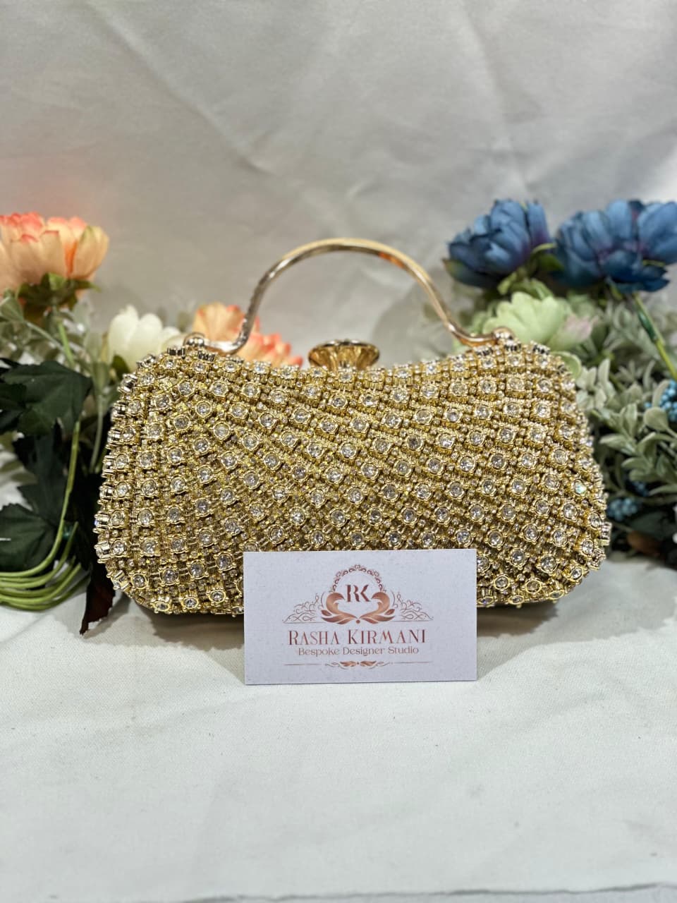 Luxury Embellished Bridal Clutch Bags for Women | Wedding Party Potli & Crystal Evening Clutch Collection